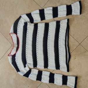 Lucky Brand knitted striped sweater